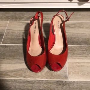 Gianni Bini peep toe pumps